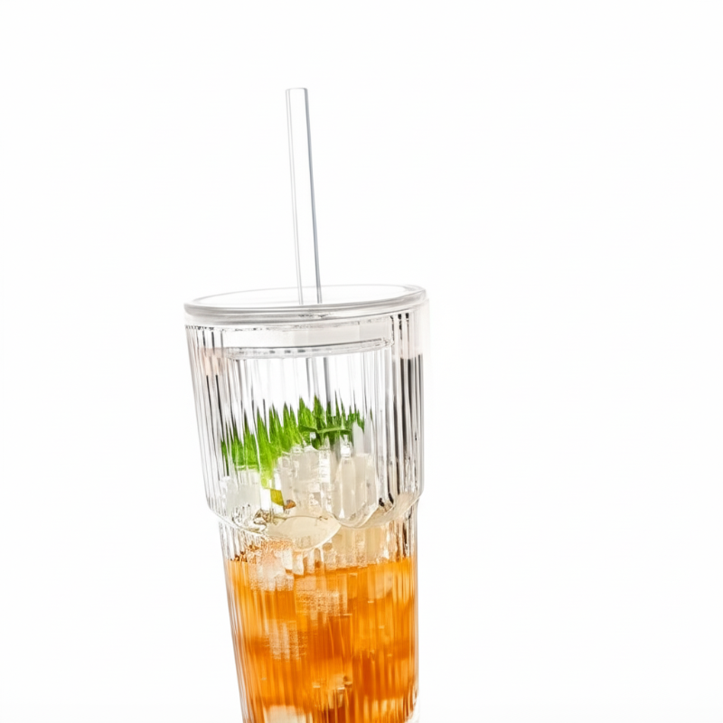 CrystalSip 600ml Glass Cup