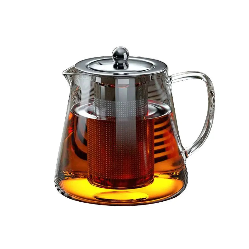 Crystal Brew Glass Teapot