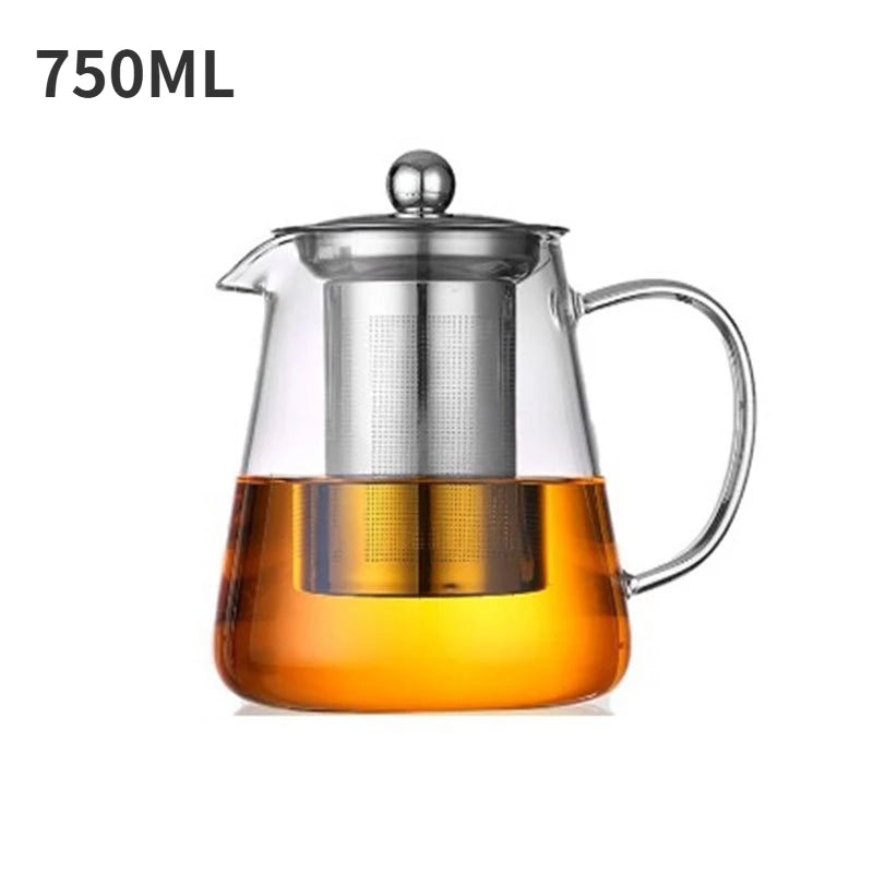 Crystal Brew Glass Teapot
