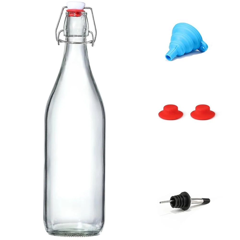 Swing Top Glass Bottles
