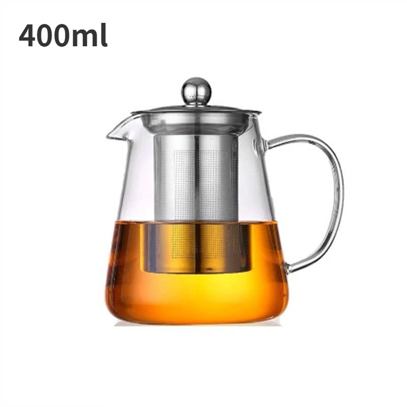 Crystal Brew Glass Teapot