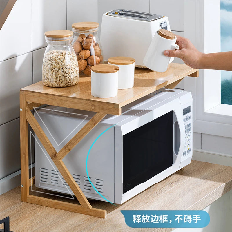 Microwave Storage Rack